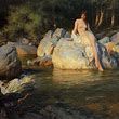 a water kelpie a shape-shifting spirit inhabiting lakes in Scottish folklore.jpg